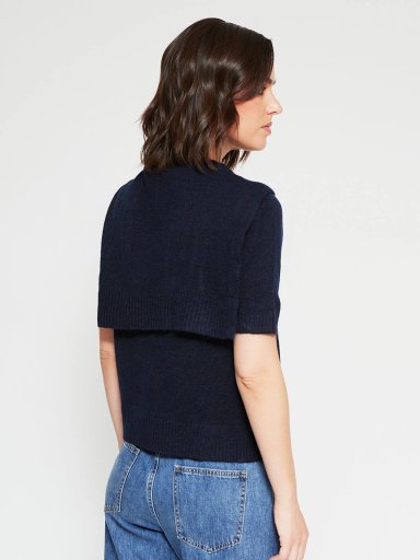 SWEATER MUJER MARQUIS MANGA CORTA LAZO - 2