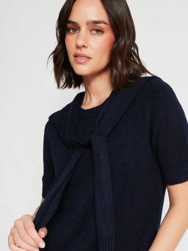 SWEATER MUJER MARQUIS MANGA CORTA LAZO - 3