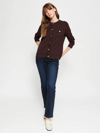 CARDIGAN MUJER CACHAREL BOTONES - 4