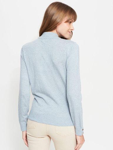 SWEATER MUJER CACHAREL LANA CUELLO ALTO MANGA LARGA - 2