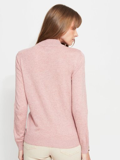 SWEATER MUJER CACHAREL LANA CUELLO ALTO MANGA LARGA - 2