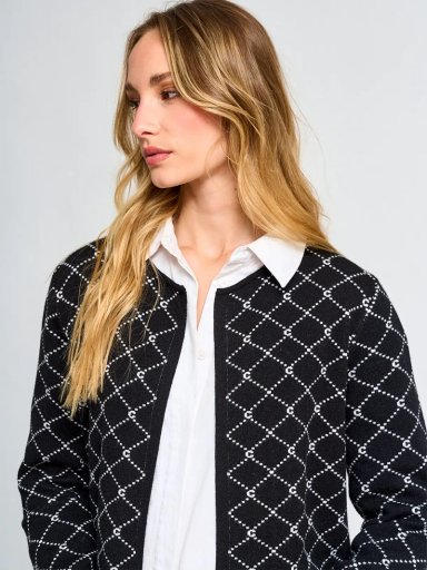 CARDIGAN MUJER CACHAREL LARGO - 3