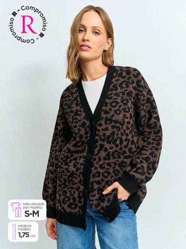 CARDIGAN MUJER AZIZ  - 1
