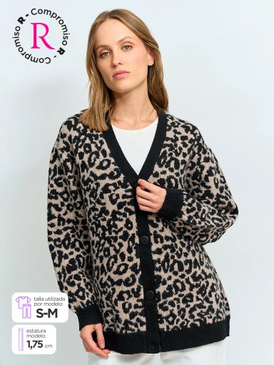 CARDIGAN MUJER AZIZ  - 1