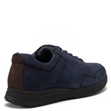 ZAPATILLAS HOMBRE GUANTE CASUALES AZUL CALCUTA CUERO  - 4