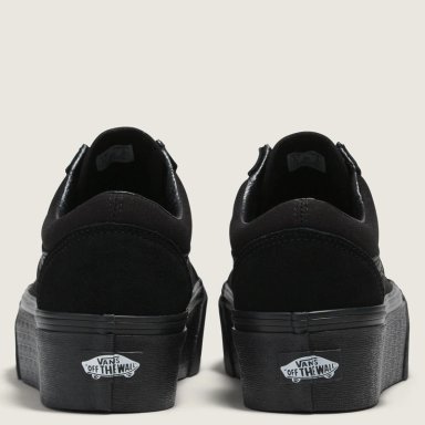 ZAPATILLAS MUJER VANS URBANAS NEGRO UA OLD SKOOL STACKFORM - 3