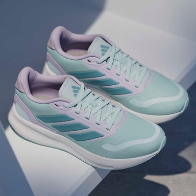 ZAPATILLAS NIÑO ADIDAS CASUALES ROSADO RUNFALCON 5 J - 9