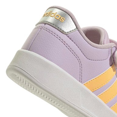 ZAPATILLAS NIÑO ADIDAS CASUALES MORADO BREAKNET 3.0 EL C - 8