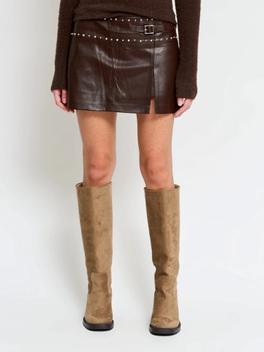 FALDA SHORT MUJER INDEX EFECTO PIEL - 2