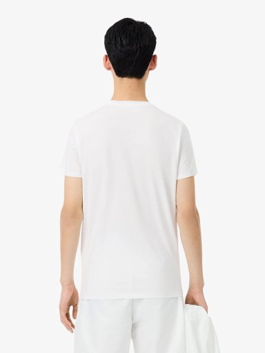POLERA HOMBRE LACOSTE ALGODÓN MANGA CORTA - 2