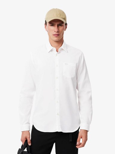 CAMISA HOMBRE LACOSTE ALGODÓN MANGA LARGA - 1