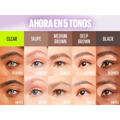 GEL CEJAS MAYBELLINE NEW YORK SUPER LOCK BROW GEL BLACK 10 ML - 8