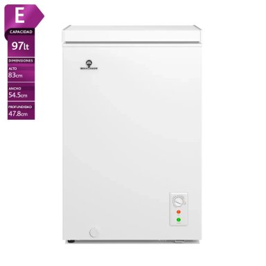 CONGELADOR HORIZONTAL MADEMSA H100 FRÍO DIRECTO BLANCO - 1