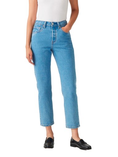 JEANS MUJER LEVI'S ALGODÓN TIRO ALTO - 2