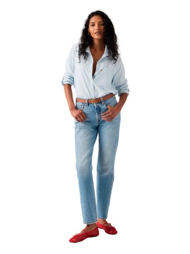JEANS MUJER LEVI'S ALGODÓN 501 - 1