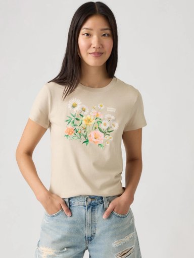 POLERA MUJER LEVI'S ALGODÓN MANGA CORTA - 2