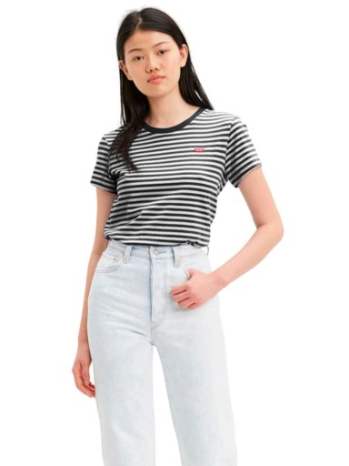 POLERA MUJER LEVI'S ALGODÓN MANGA CORTA - 1