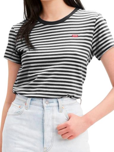 POLERA MUJER LEVI'S ALGODÓN MANGA CORTA - 4
