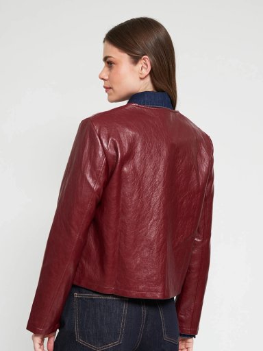 CHAQUETA MUJER MARQUIS EFECTO PIEL - 3