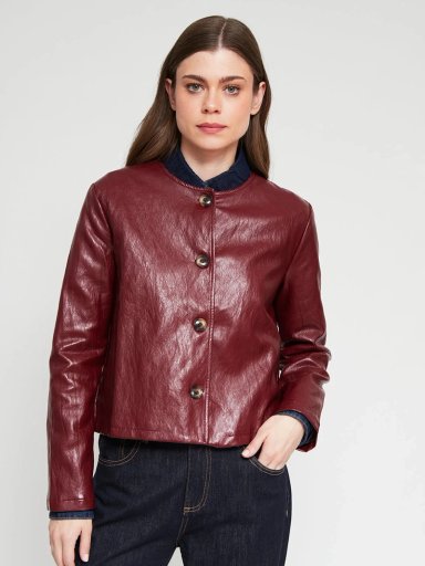 CHAQUETA MUJER MARQUIS EFECTO PIEL - 2