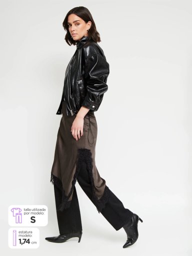 FALDA MUJER MARQUIS SATÍN - 1