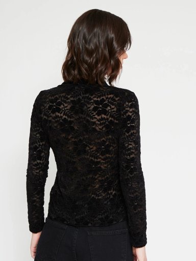 CARDIGAN MUJER MARQUIS ENCAJE - 3
