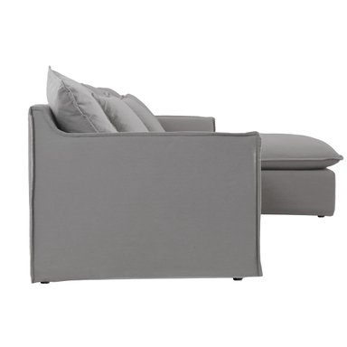 SOFÁ SECCIONAL DERECHO MAISON LINETT STARK 3C GRIS - 3