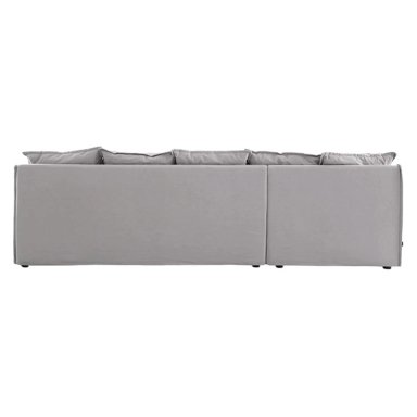 SOFÁ SECCIONAL IZQUIERDO MAISON LINETT STARK 3C GRIS - 6