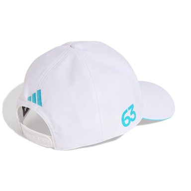 GORRA ADIDAS MERCEDES AMG PETRONAS FORMULA 1 TEAM GEORGE RUSSELL BLANCO - 2