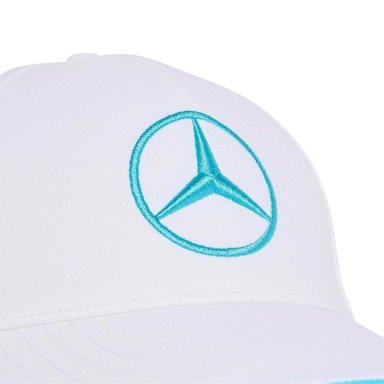 GORRA ADIDAS MERCEDES AMG PETRONAS FORMULA 1 TEAM GEORGE RUSSELL BLANCO - 3