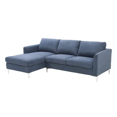 SOFÁ SECCIONAL IZQUIERDO RIPLEY HOME KOLORS AZUL - 4