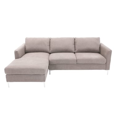 SOFÁ SECCIONAL IZQUIERDO RIPLEY HOME KOLORS TAUPE - 3