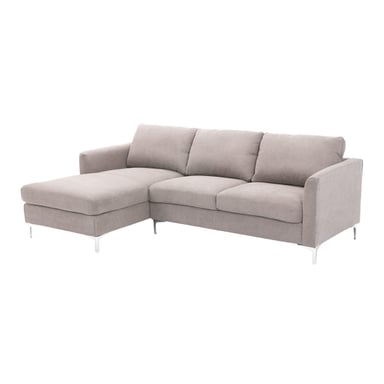 SOFÁ SECCIONAL IZQUIERDO RIPLEY HOME KOLORS TAUPE - 4