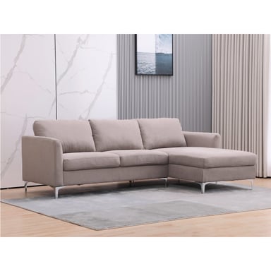 SOFÁ SECCIONAL DERECHO RIPLEY HOME KOLORS TAUPE - 1