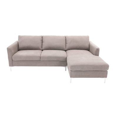 SOFÁ SECCIONAL DERECHO RIPLEY HOME KOLORS TAUPE - 3