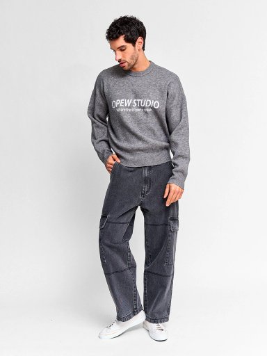 SWEATER HOMBRE INDEX CUELLO REDONDO PRINT - 4
