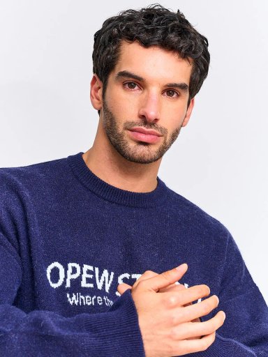 SWEATER HOMBRE INDEX CUELLO REDONDO PRINT - 3