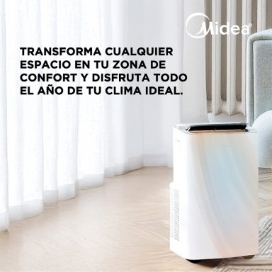 AIRE ACONDICIONADO PORTÁTIL MIDEA 12000 BTU + WIFI MPPXA-12HRN8 - 4