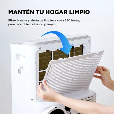 AIRE ACONDICIONADO PORTÁTIL MIDEA 12000 BTU + WIFI MPPXA-12HRN8 - 8