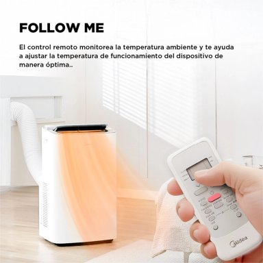 AIRE ACONDICIONADO PORTÁTIL MIDEA 12000 BTU + WIFI MPPXA-12HRN8 - 9