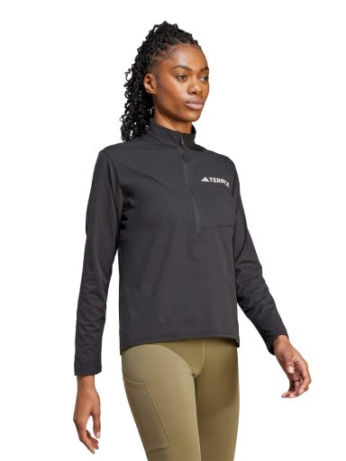 POLERA MUJER ADIDAS TERREX MANGA LARGA CIERRE - 6