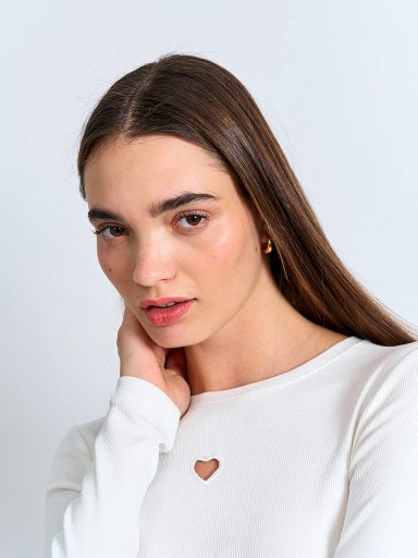 POLERA MUJER ONLY ALGODÓN  - 3