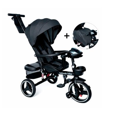 TRICICLO COCHE CUNA BEBEGLO BT 360 RS4090               - 1