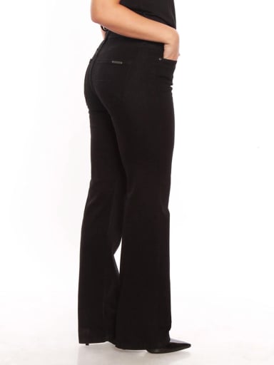 JEANS MUJER WADOS ALGODÓN RECTO TIRO ALTO - 4