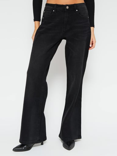JEANS MUJER INDEX ALGODÓN RELAX FLARE - 2