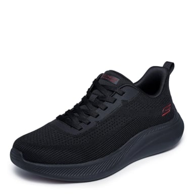 ZAPATILLAS HOMBRE SKECHERS CASUAL NEGRO BOBS MODA FLEX - 3