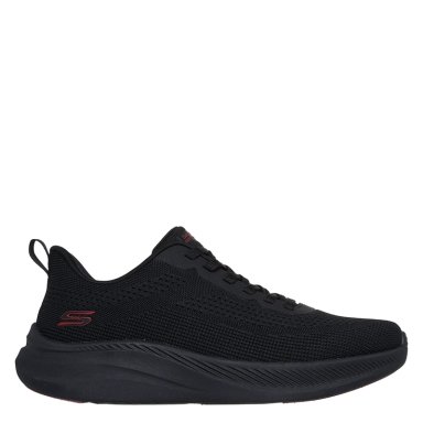 ZAPATILLAS HOMBRE SKECHERS CASUAL NEGRO BOBS MODA FLEX - 1