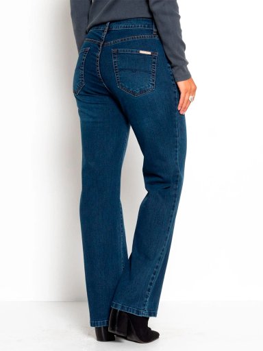 JEANS MUJER WADOS ALGODÓN RECTO TIRO ALTO - 4