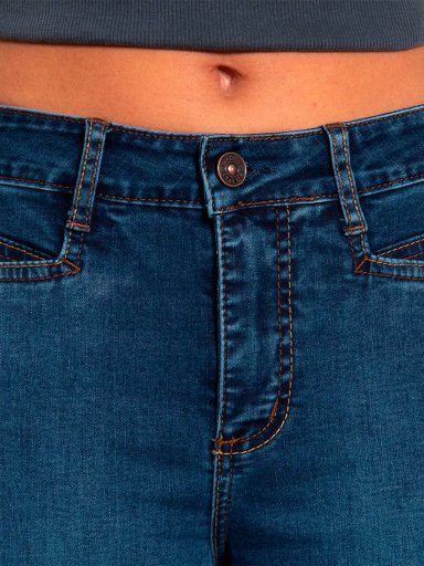JEANS MUJER WADOS ALGODÓN RECTO TIRO ALTO - 6