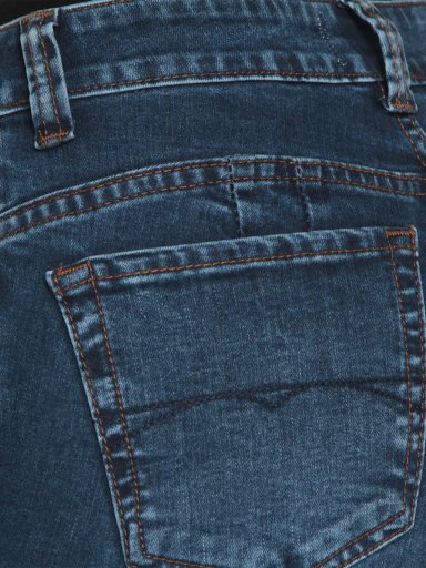 JEANS MUJER WADOS ALGODÓN RECTO TIRO ALTO PUSH UP - 7